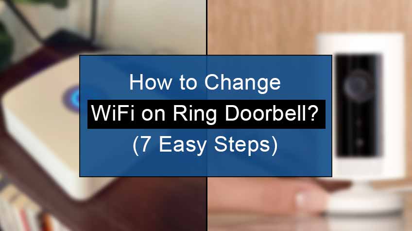 changing ring wifi