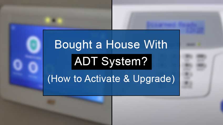 Bought house with adt system - How to use it?